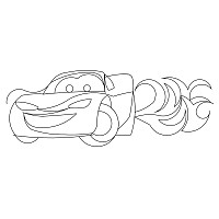 cartoon car border 001